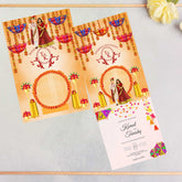 Plantable Soul Mates Sliding Wedding Invitation Card